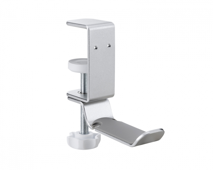 MaxMount Clamp-On Headset Stand - Kopfhöreraufhängung - Silber