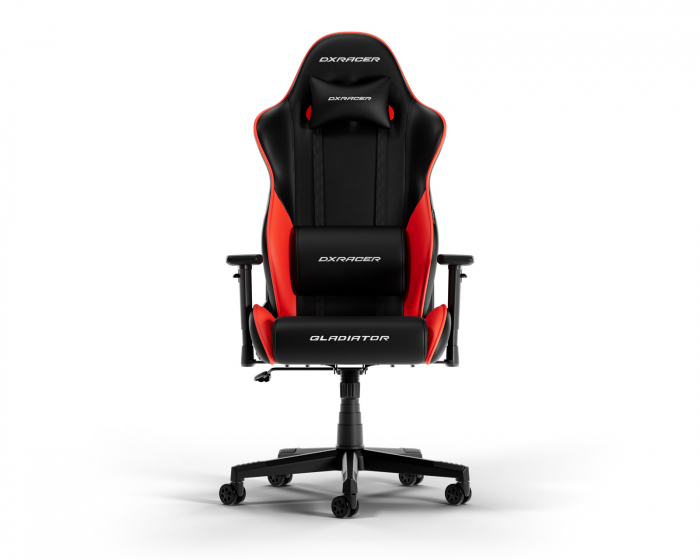 DXRacer GLADIATOR L Schwarz & Rot PVC Leder