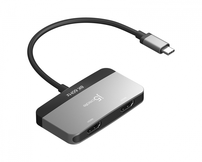 j5create  8K USB-C auf Dual HDMI Display Adapter