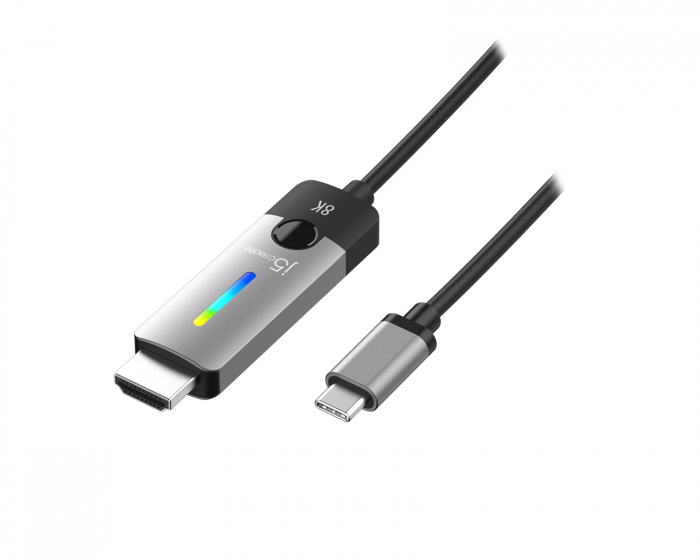 j5create USB-C auf HDMI-Kabel 2.1 8K - 1.8 m