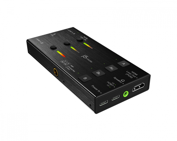 j5create Dual HDMI Videoaufnahme, 2 HDMI zu USB-C mit Power Delivery 60 W