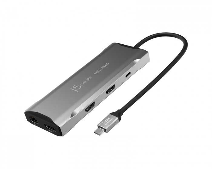 j5create 4K60 Elite USB-C Triple-Monitor 10Gbps Mini-Dock