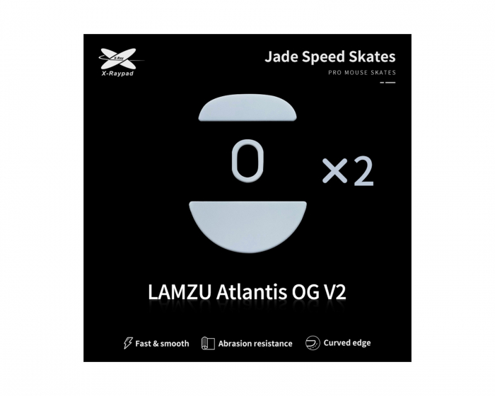 X-raypad Jade Mouse Skates für Lamzu Atlantis OG V2