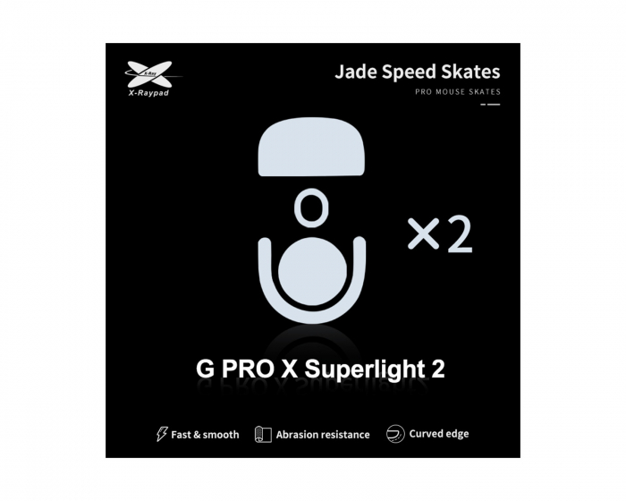 X-raypad Jade Mouse Skates für Logitech G Pro X Superlight 2