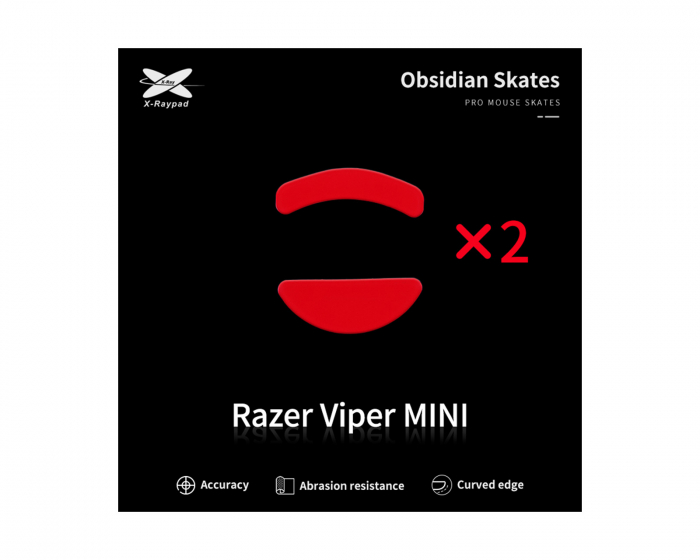 X-raypad Obsidian Mouse Skates für Razer Viper Mini