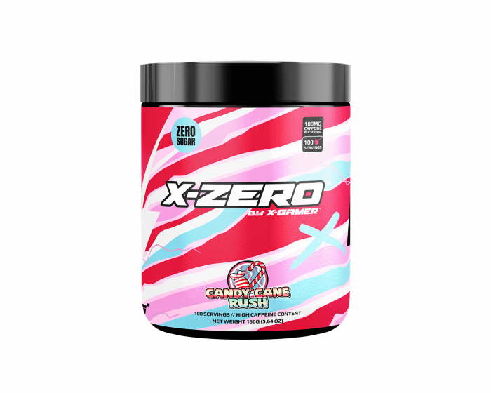 X-Gamer X-Zero Candy Cane Rush - 100 Portionen