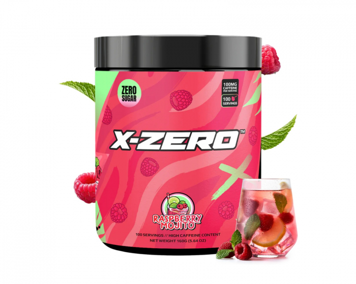 X-Gamer X-Zero Raspberry Mojito - 100 Portionen