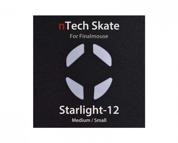 Nitro-Factory nTech Mouse Skate zu Finalmouse Starlight-12 S/M - Duracon