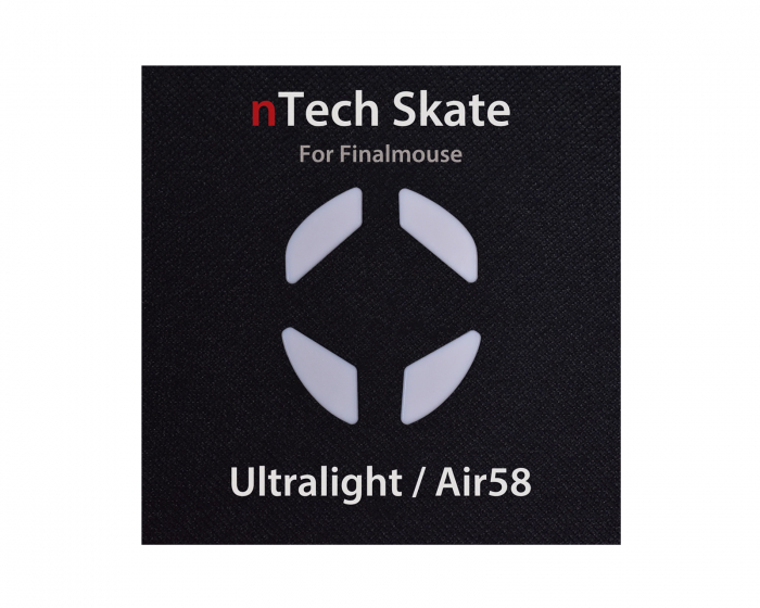 Nitro-Factory nTech Mouse Skate zu Finalmouse Ultralight/Air58 - Duracon
