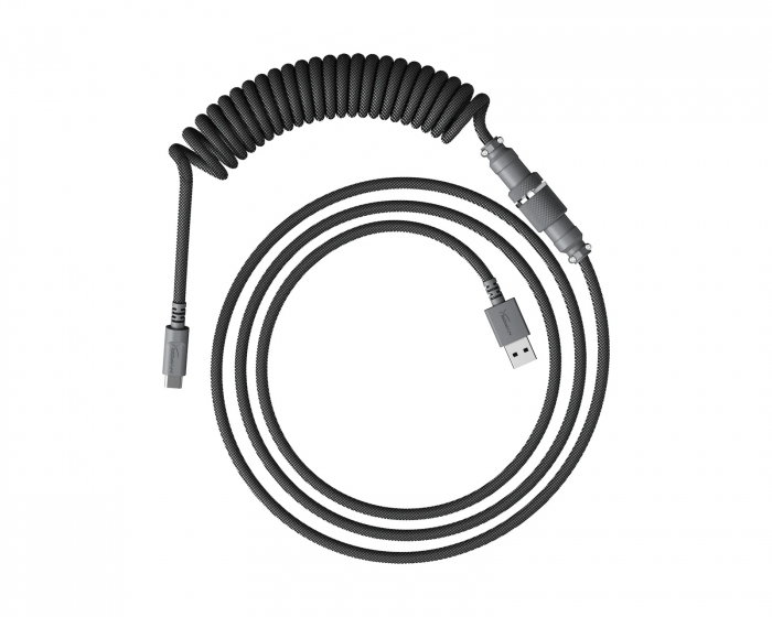 HyperX USB-C Coiled Cable - Grau
