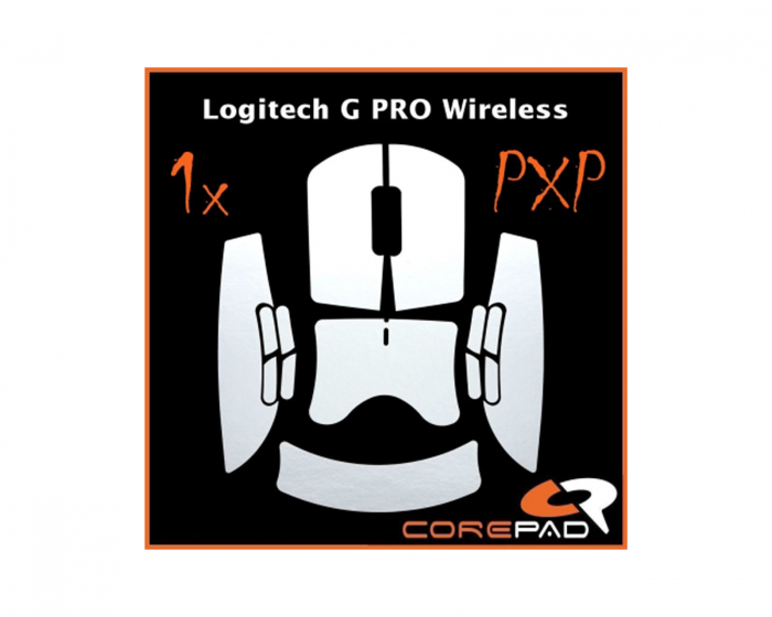 Corepad PXP Grips für Logitech G PRO Wireless - White