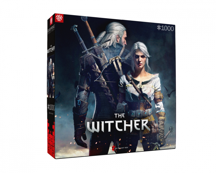 Good Loot Gaming Puzzle - The Witcher: Geralt & Ciri Puzzle 1000 Teile