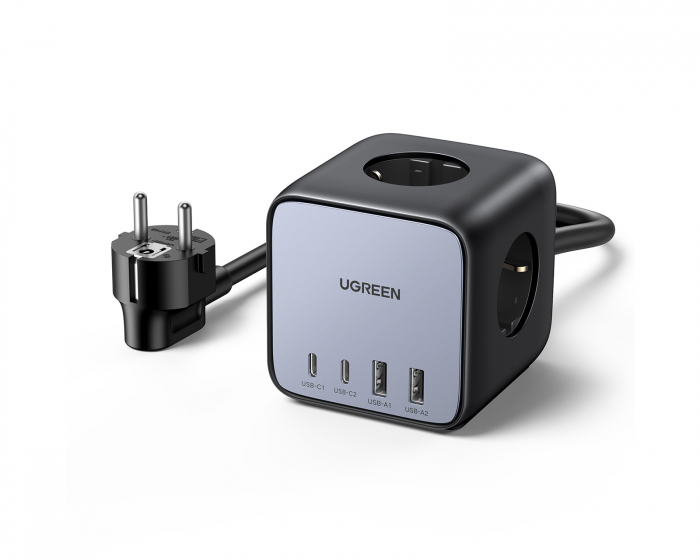 UGREEN DigiNest Cube 65W Steckdosenleiste (3 AC outlets + 65W 2A2C)