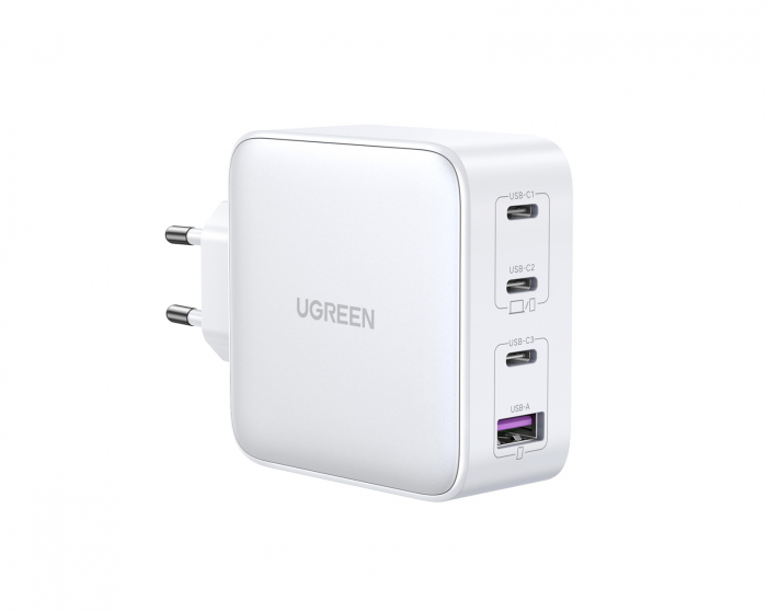 UGREEN Nexode 100W USB-C PD GaN - 4-Port Ladegerät - Weiß