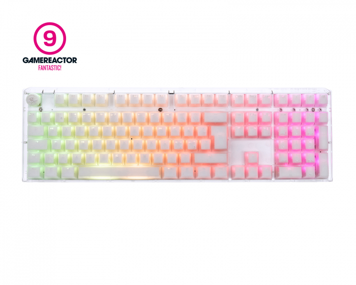 Ducky ONE 3 Aura White RGB Hotswap Tastatur [MX Silent Red]