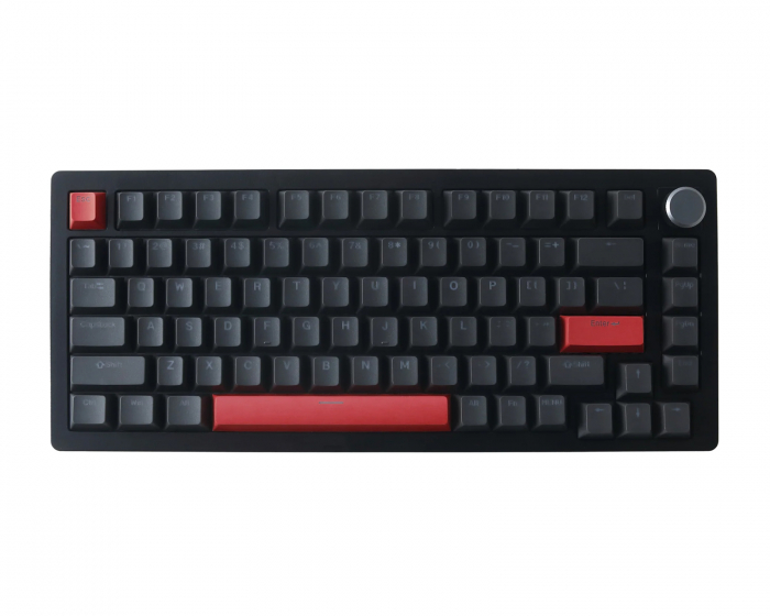 DrunkDeer A75 – Gaming-Tastatur mit Magnetschalter – Schwarz