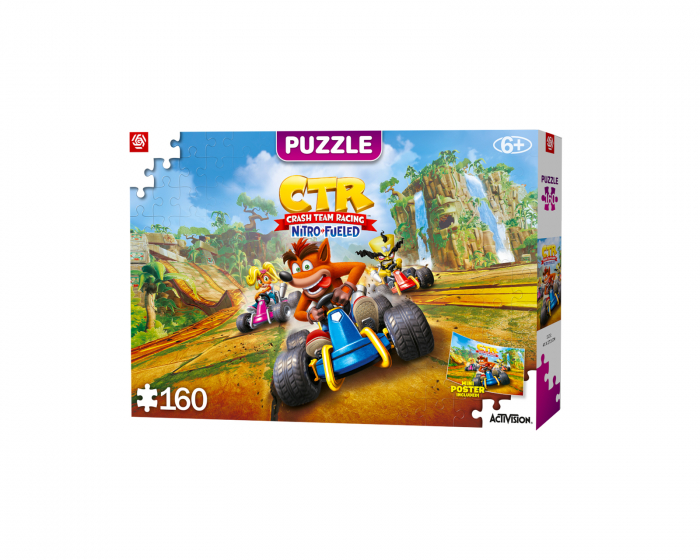 Good Loot Kids Puzzle - Crash Team Racing Nitro-Fueled Kinderpuzzle 160 Teile