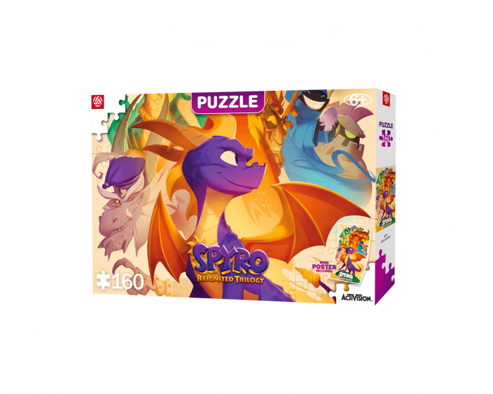 Good Loot Kids Puzzle - Spyro Reignited Trilogy Heroes Kinderpuzzle 160 Teile