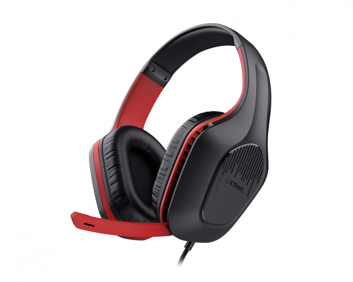 Trust GXT 415S Zirox Gaming-Headset Switch - Schwarz/Rot