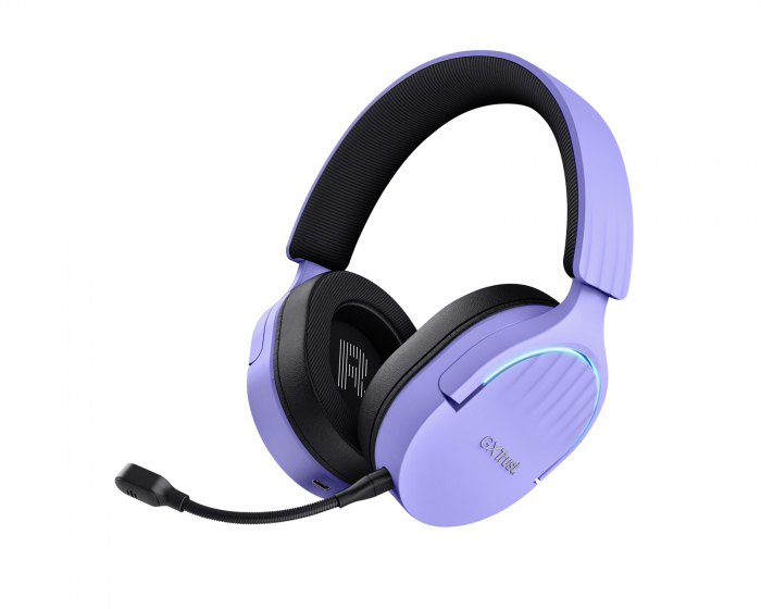Trust GXT 491P Fayzo Kabelloses Gaming-Headset - Lila