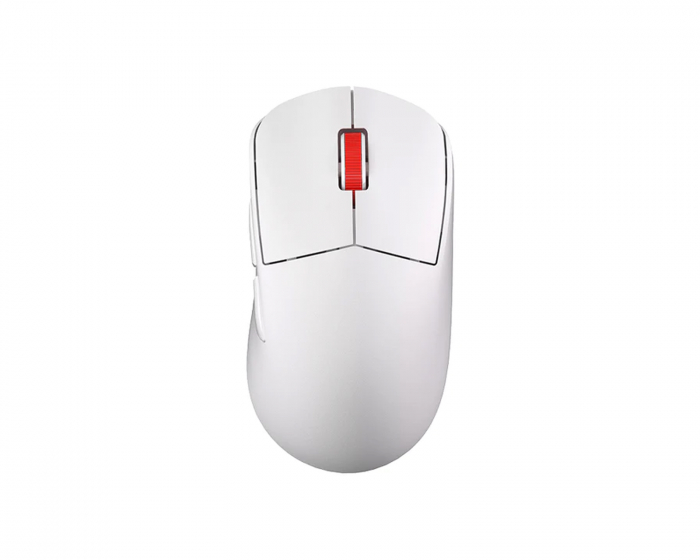 Sprime PM1 Kabellose Ergo-Gaming-Maus – Weiß