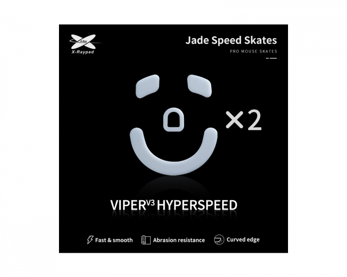 X-raypad Jade Mouse Skates für Viper V3 HyperSpeed