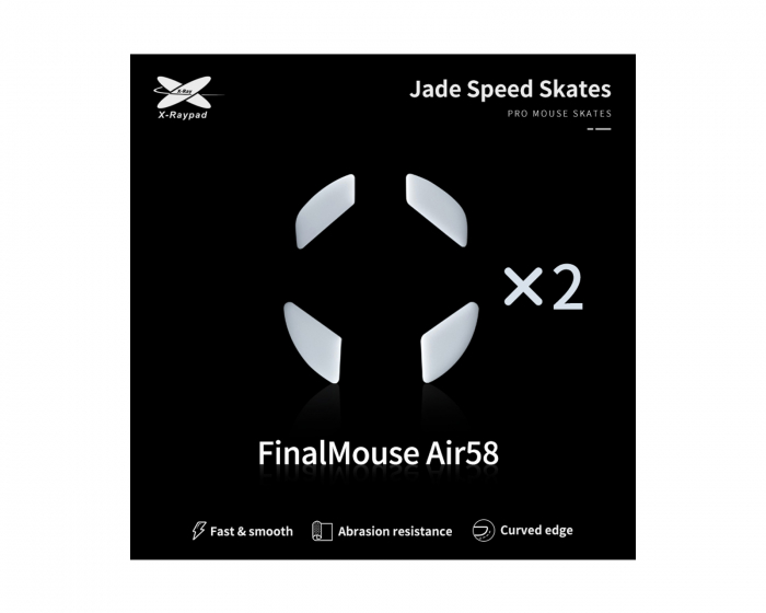 X-raypad Jade Mouse Skates für Finalmouse air58 Ninja