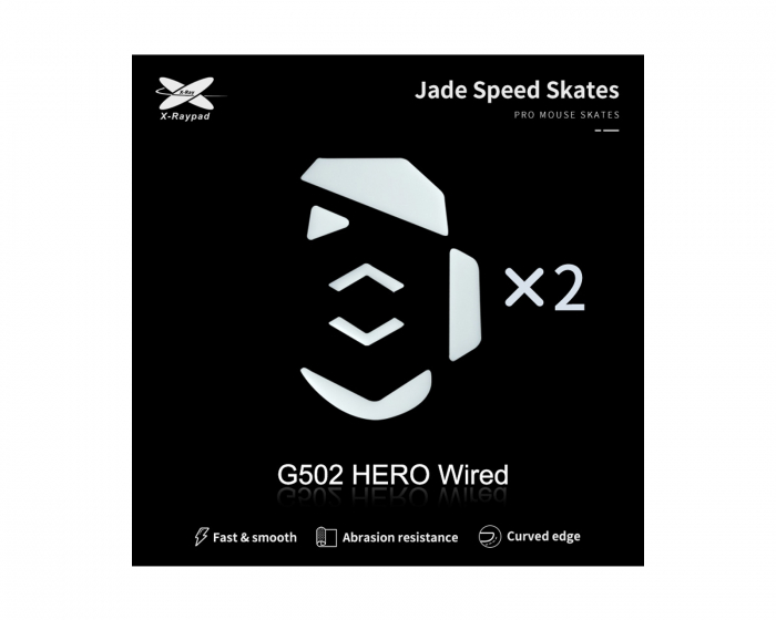 X-raypad Jade Mouse Skates für Logitech G502 Hero Wired