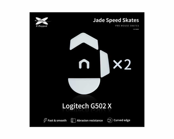 X-raypad Jade Mouse Skates für Logitech G502 X Wired