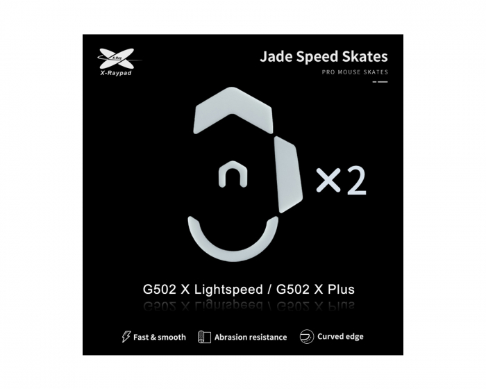 X-raypad Jade Mouse Skates für Logitech G502 X Lightspeed/G502 X PLUS