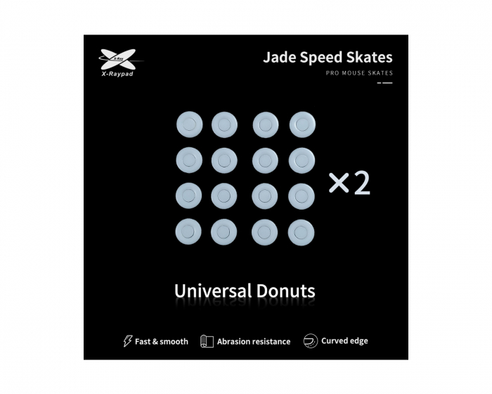 X-raypad Jade DIY Mouse Skates - Universal Donuts