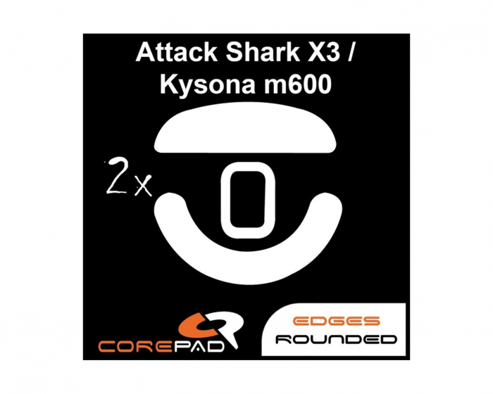 Corepad Skatez PRO für Attack Shark X3/Kysona M600