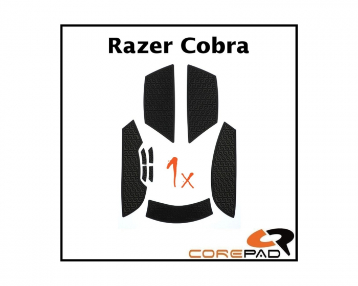 Corepad Soft Grips für Razer Cobra Wired/Wireless - Schwarz