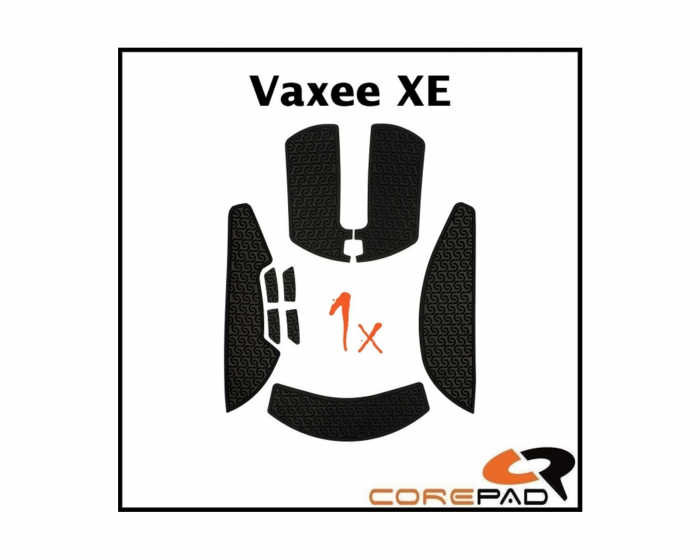 Corepad Soft Grips für Vaxee XE - Schwarz