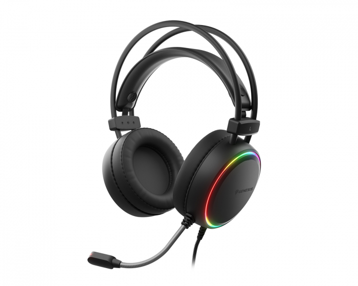 Genesis Neon 613 RGB Gaming-Headset - Schwarz