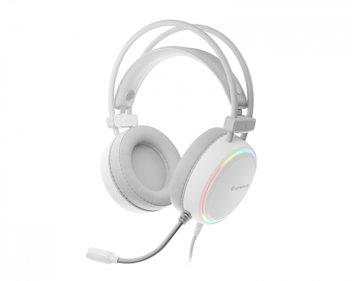 Genesis Neon 613 RGB Gaming-Headset - Weiß