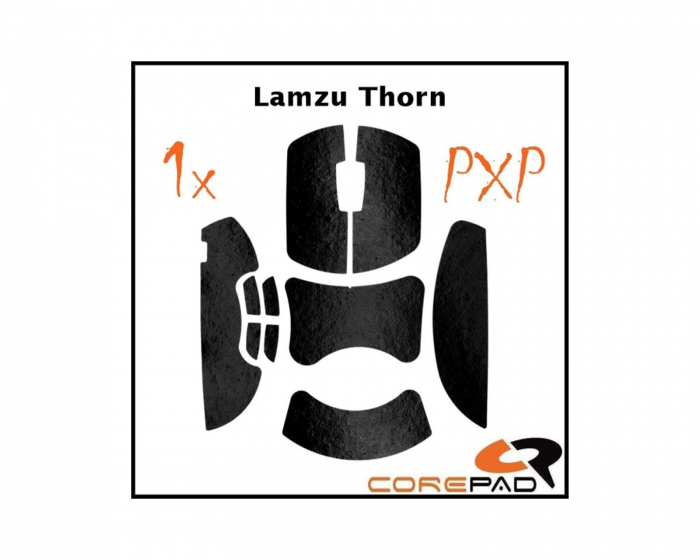 Corepad PXP Grips für Lamzu Thorn - Schwarz