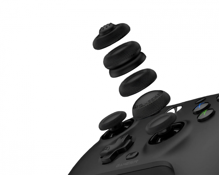 GameSir Joystick Thumb Grips für GameSir/Xbox/Playstation/Switch Pro Controllers - Schwarz