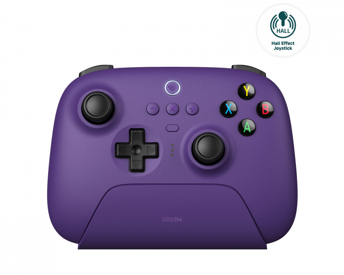 8Bitdo Ultimate 2.4G Wireless Controller Hall Effect Edition - Lila