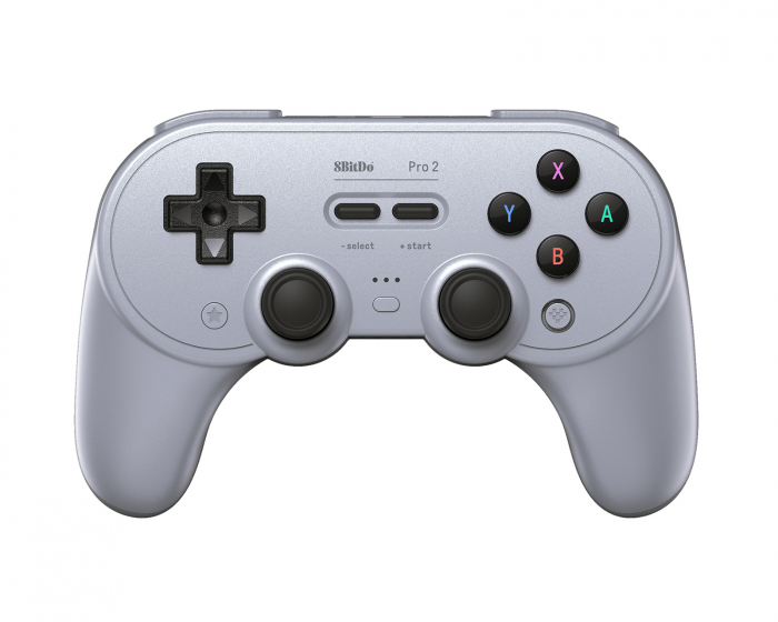 8Bitdo Pro 2 Bluetooth Gamepad Hall Effect Edition - Bluetooth Controller - Grau