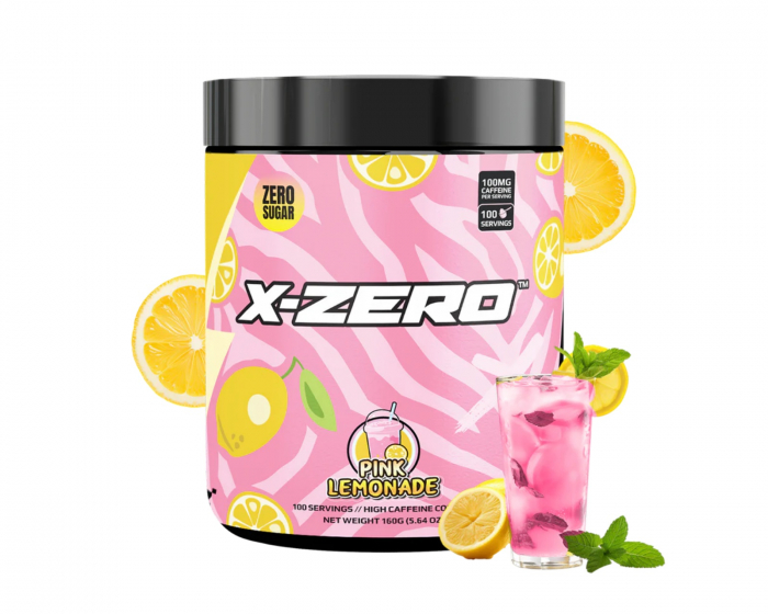 X-Gamer X-Zero Pink Lemonade - 100 Portionen