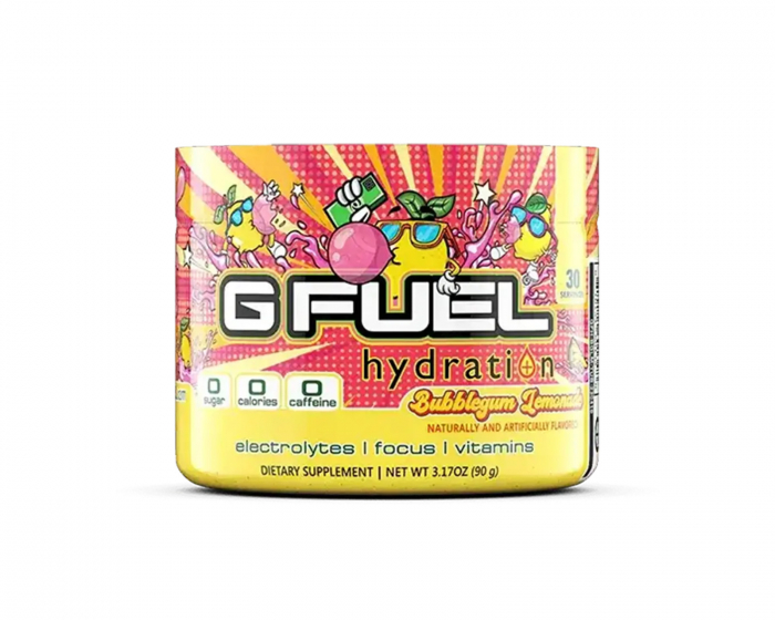 G FUEL Bubble Gum Lemonade Hydration - 30 Portionen