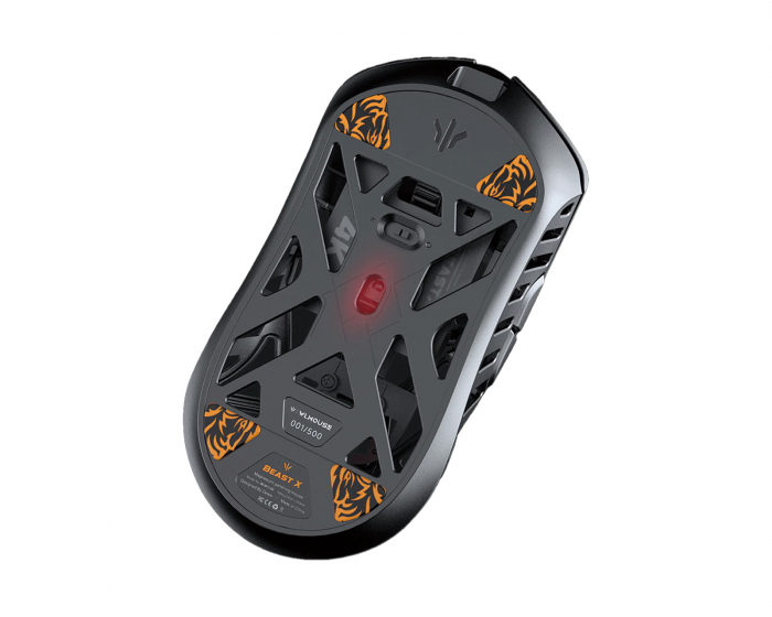 WLMouse Glas Skates für Beast X - Tiger