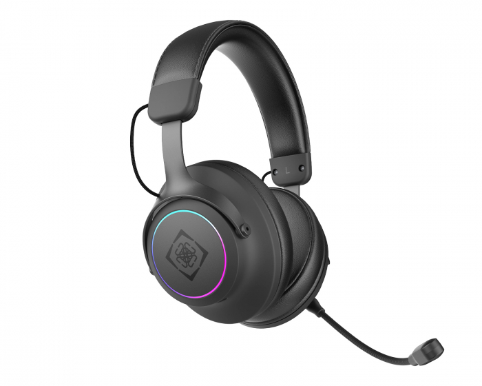 Deltaco Gaming DH440 Kabelloses RGB-Gaming-Headset - Schwarz