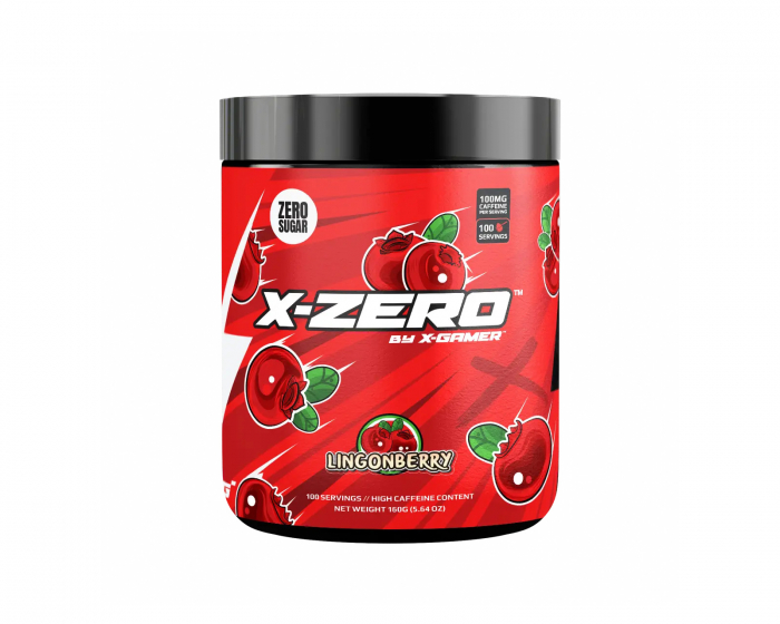 X-Gamer X-Zero Lingonberry - 100 Portionen