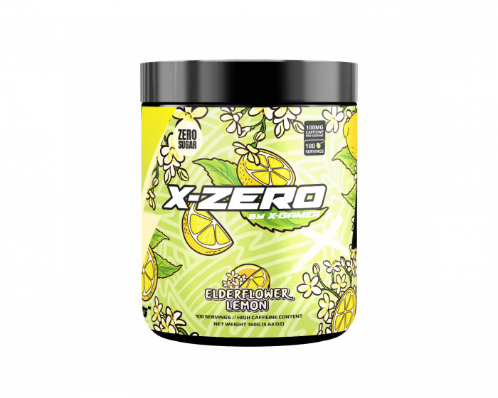 X-Gamer X-Zero Elderflower Lemon - 100 Portionen