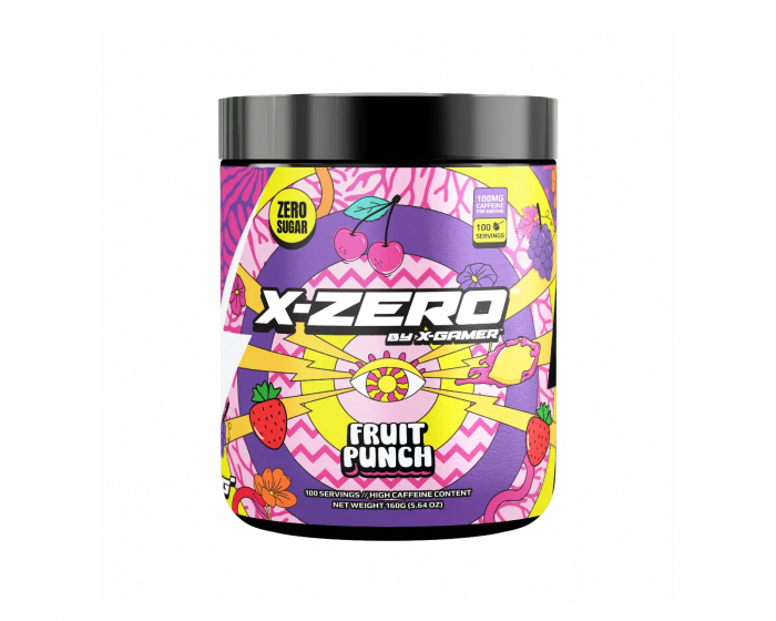 X-Gamer X-Zero Fruit Punch - 100 Portionen