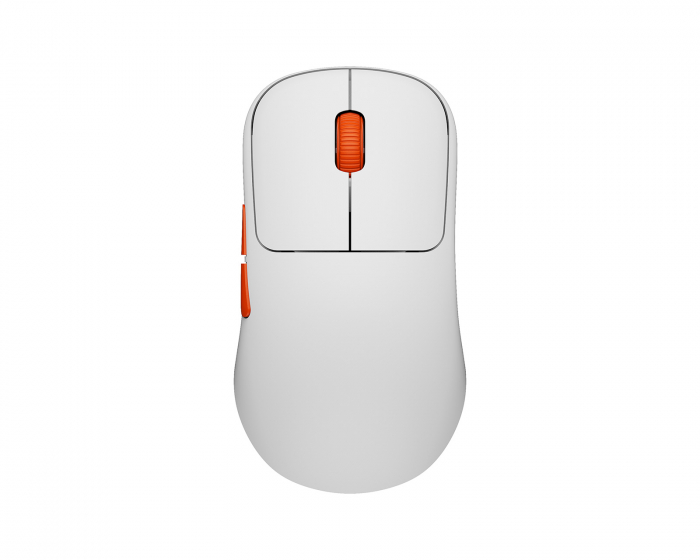 Waizowl Cloud Wireless Gaming-Maus - Weiß/Orange