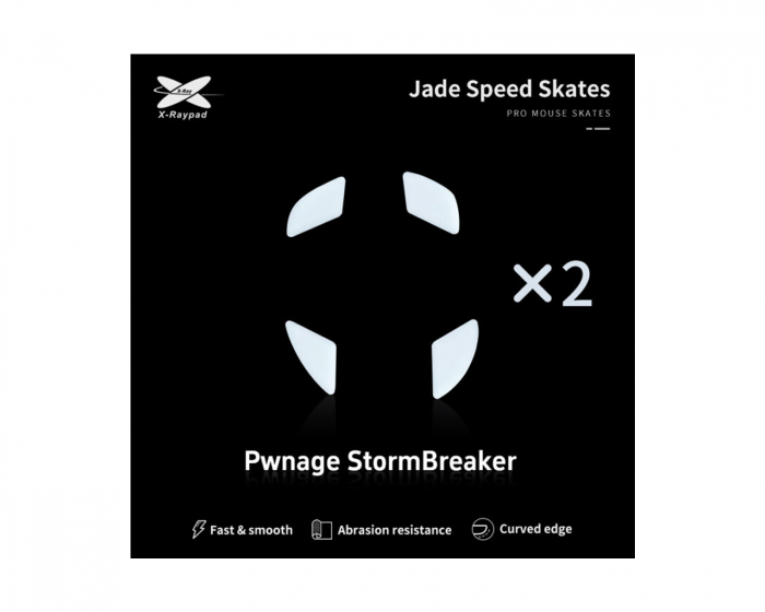 X-raypad Jade Mouse Skates für Pwnage StormBreaker