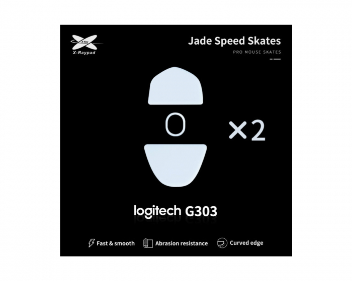 X-raypad Jade Mouse Skates für Logitech G303